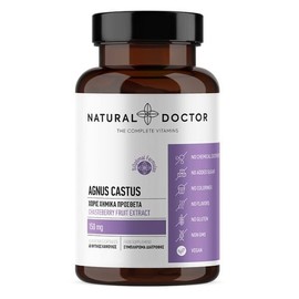 Natural Doctor Agnus Castus Chasteberry Fruit Extract 150 mg 60 veg. caps