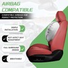 GEEYONTEK Car Seat Cover Front Set, Front and Rear 2
