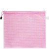 MACHSWON Plastic Wallets A6 File Folder Document Mesh Zipper Bags