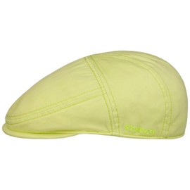Stetson Neon Paradise Cotton Flat Cap Flat caps Cotton Cap (M/56-57 - neon Green)