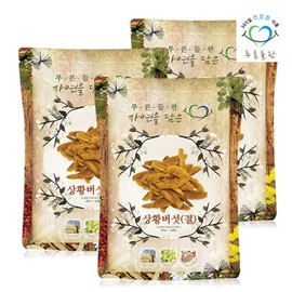 Blue Field Domestic Dried Cut Longevity Mushrooms 100g x 3 Packs Tea Cut / 푸른들판 국내산 건조 절단 장수 상황 버섯 100gx3봉 차 절편