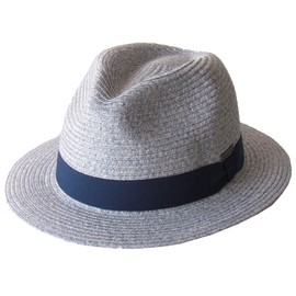 Edge City Washable Hat, Foldable, Home Wash Manish Hat, Straight, 91/light gray