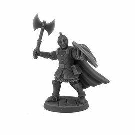 Reaper Miniatures Sir Rudolf Heroic Fighter Miniature 25mm Heroic Scale Figure Dungeon Dwellers