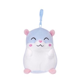 Kawaii Kuties 5"/12.5cm Japanese Kawaii Hamster Soft Plush Bag Clip