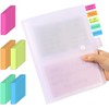 BetterJonny 160 Count Index Card Organizer, 40 Transparent Clear Pockets
