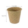 Hohopeti Straw Woven Baskets Multi-purpose Plant and Flower Baskets for