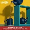 La Cafetière Classic Teapot in Navy Colour, 2 Cups