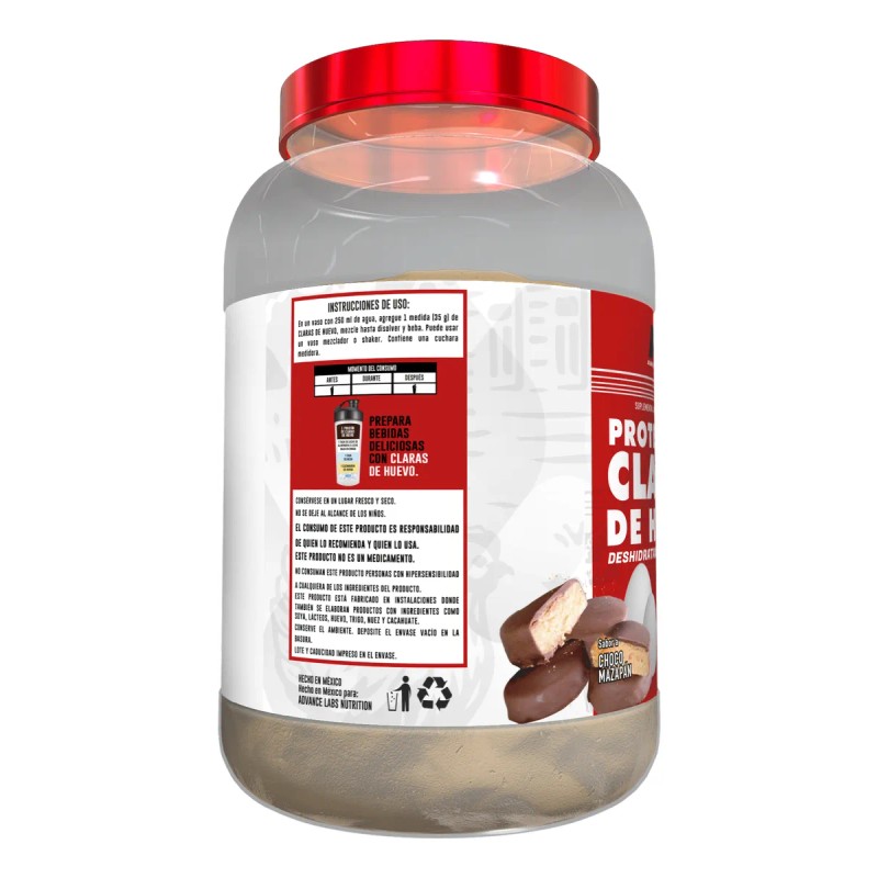 Proteína En Polvo De Claras De Huevo Deshidratadas Adv