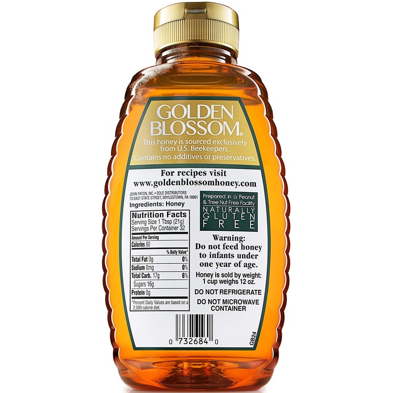 Golden Blossom Honey 24 Oz