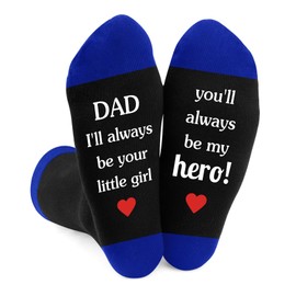 Father's Day Gifts for Dad from Daughter Son,Dad Happy Fathers Day Birthday Christmas Valentines Easter Retirement Xmas Practical Cool Gifts for Papa Presents,Stocking Stuffers,Funny Novelty Socks