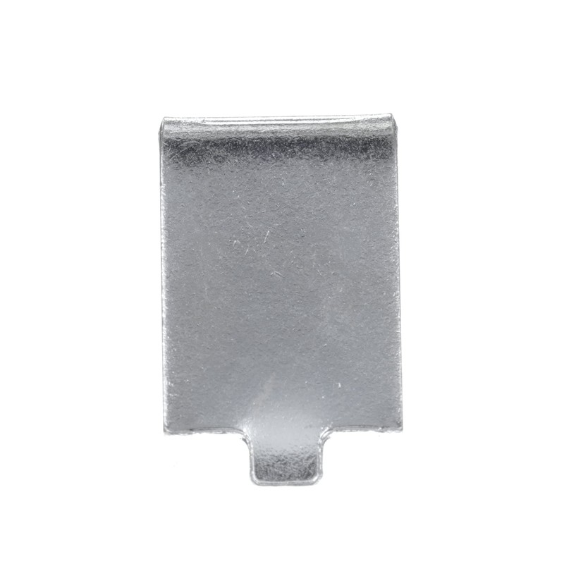 5/8" W Zinc Plated Steel Snap-in Shelf Support Clip