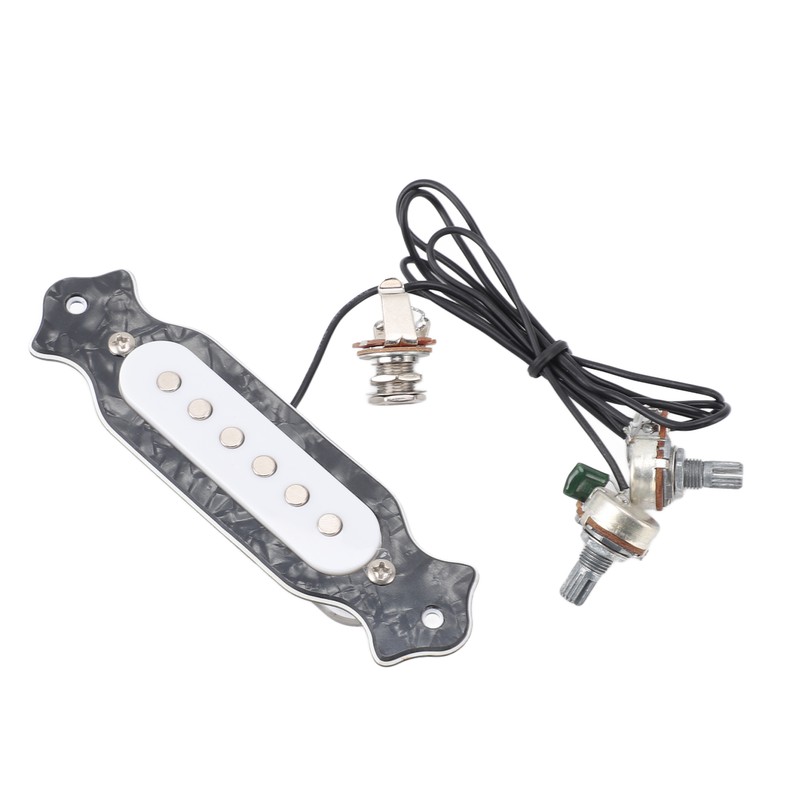 6 String Single Coil Pickup Prewired Electric Guitar Pickup Replacement