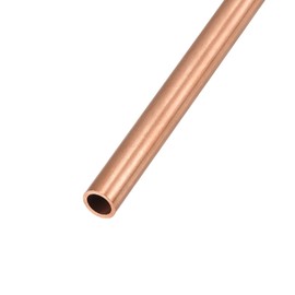 METALLIXITY Copper Tube 9mm Outside Diameter x 1mm Wall Thickness x 300mm Length Straight Tube for Home Furnishing Machinery DIY Handicrafts