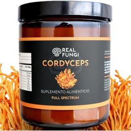 Cordyceps Suplemento en polvo de extracto de hongo - (100g) sin OMG (100 dias) -