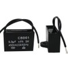 Twidec/2Pcs 450V AC 50/60Hz Run Capacitor 2-Wire Metallized Polypropylene Film