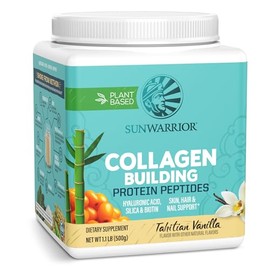 Sunwarrior Constructor De Colageno Vegano Sabor Vainilla, Color, 500 Gram, Pack Of/Paquete De 1