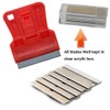 WEKOIL Plastic Razor Blade Scraper Hand Held Window Vinyl Tint