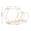 Wall Mounted No Punch Shelves Display Storage Rack Home Office