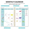 Monthly Planner 2025-2026, 21 Months Calendar Planner 2025-2026, April 2025
