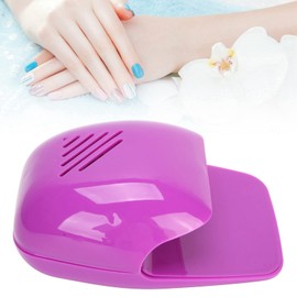 Nail Polish Blower, Small Size Lightweight Nail Polish Fan Dryer Portable Electric for Women for Homes and Travel for Nail Salons Parties(Purple)