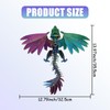BCQTD 3D Printed Dragon with Wings,Feathered Wyvern Dragons Fidget Toy,2025