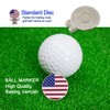 6 Pcs Golf Ball Markers with Magnetic Hat Clips Value