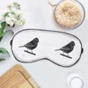 'Blue Tit Silhouette' Sleep/Travel Eye Mask (EY00017115)