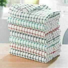 Vision Textiles Hotel Quality KITCHEN TERRY TEA TOWEL 100% COTTON SOFT TOUCH in Pack of 12