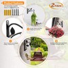 2pcs Hanging Plant Bracket Heavy Duty Rust Resistant Durable Iron