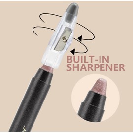 Cocoa Brown Eyeshadow Stick, Blendable Creamy Eyeshadow Eye Brightener Stick, Waterproof Eyeshadow Pencil Long Lasting Crayon, Smooth Shimmer Eye Shadow Highlighter Eye Liner Makeup.#10 Cocoa Brown