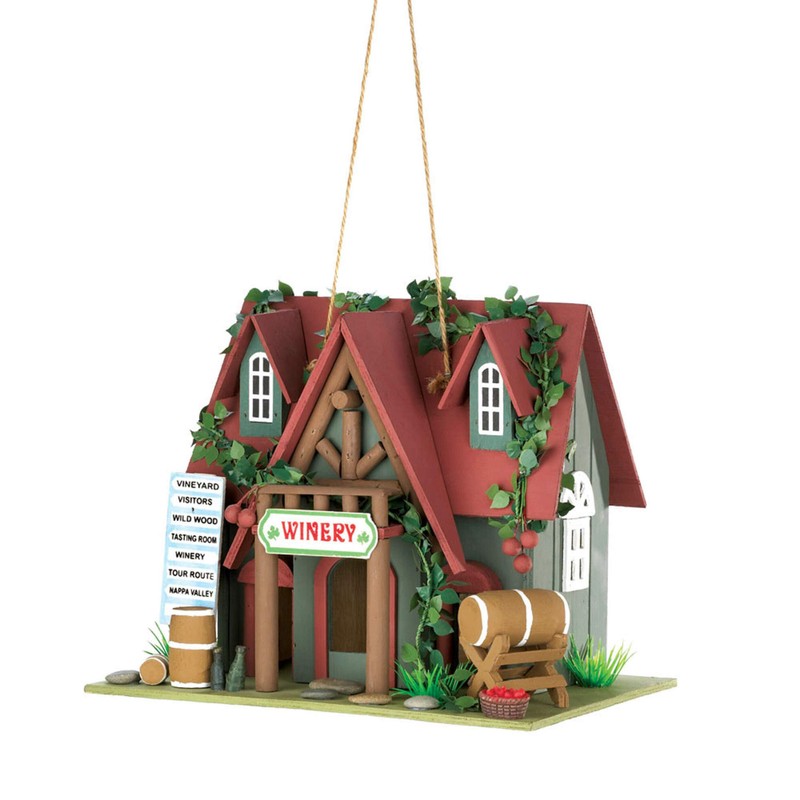 Tom & Co. Cottage Winery Birdhouse