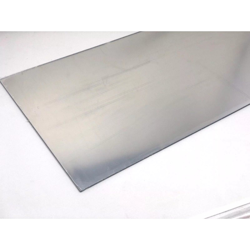 Acrylic Mirror Clear Plexiglass .125" - 1/8" x 24" x