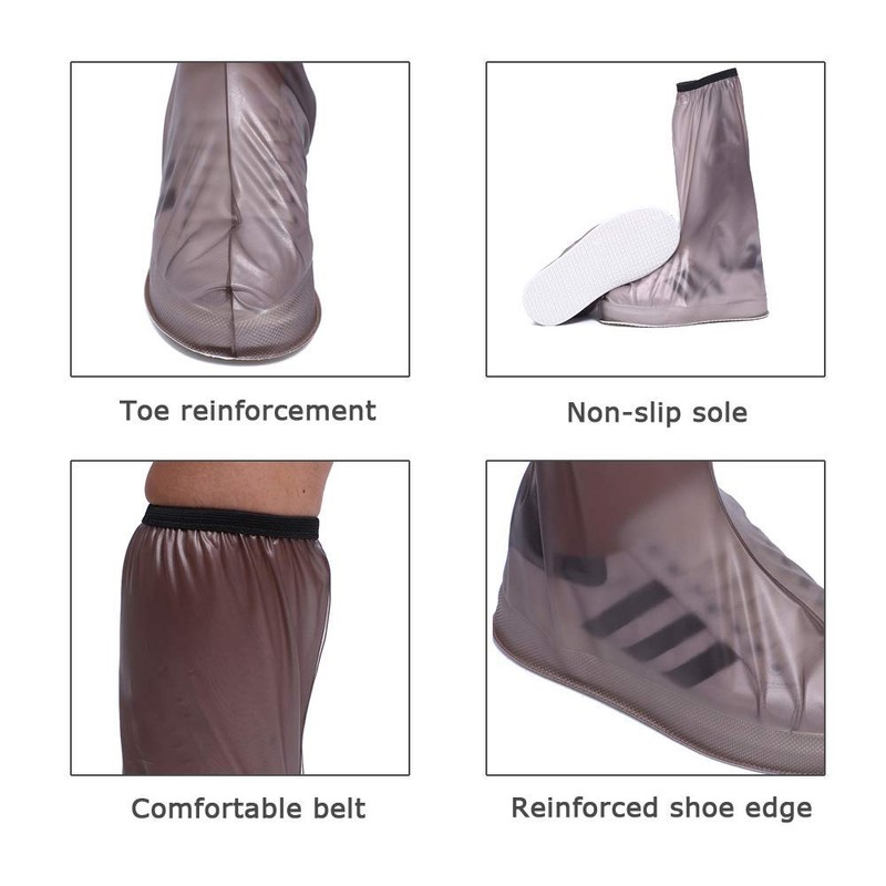 AFULILI - Fundas protectoras para zapatos de nieve y lluvia,