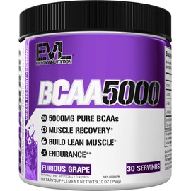 Evlution BCAA 5000 Powder Furious Grape 30 servings / Evlution BCAA 5000 파우더 Furious Grape 30서빙