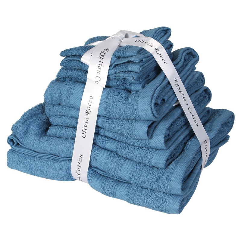 Voice7 Luxury 10pcs TOWEL BALE SETS ~ 100% Egyptian Cotton
