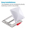 HOMEE Rv Roof Vent Cover Replacement 13 x13 inch Universal