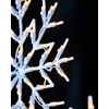 WeRChristmas Snowflake Christmas Window Silouette, Multi-Colour, 1cm
