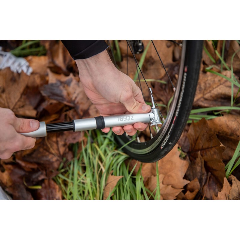 ZEFAL Road Micro Hand Pump, Silver, 165mm