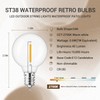 KGC Plastic C7/G40 Replacement LED Light Bulbs - 0.6W Equivalent