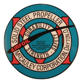 ItsYourAirplane.com McCauley Steel Propeller Decal