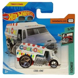 Hot Wheels - Cool-One - Tooned 5/10 - GHD44 - Short Card - Ice Cream Bars & Treats - Track Stars - Mattel 2020