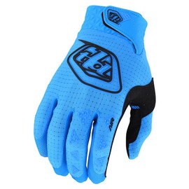 Troy Lee Designs X Oakley Vision Air Glove for Mountain Bike/BMX/Motorcycle/Dirtbike, Breathable, Silicon Grips AIR Glove; Cyan LG