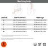 Vgo... 5 pairs Thermal Winter Work Gloves Palm Latex for