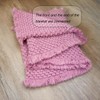 Baby Photography Props Basket Braid Wool Wrap Newborn Photo Shoot