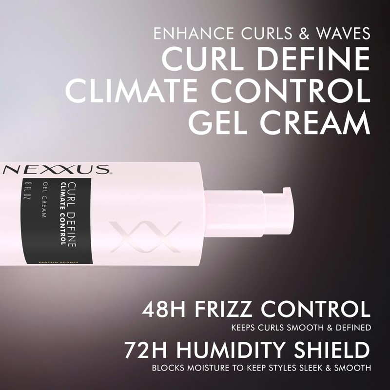 Nexxus Styling Curl Define Curl Cream Climate Control Gel Cream