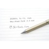 ゼブラ 油性ボールペン SL-F1mini BA55-S シルバー