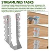 (30-Pack) Calvana 2x8 Brackets for Wood, Joist Hangers, Rafter Brackets,
