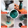 Hole Saw 130 mm, M42 HSS Hole Drill Set Bi-Metal