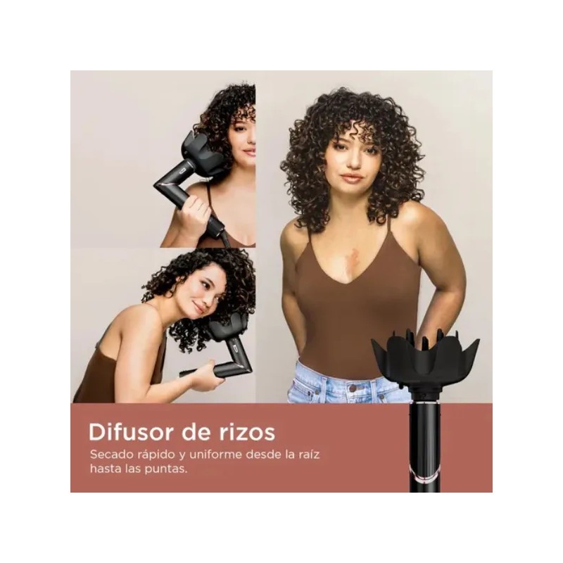 Flexstyle Multiestilizador De Cabello - Shark - Hd440bk Negro