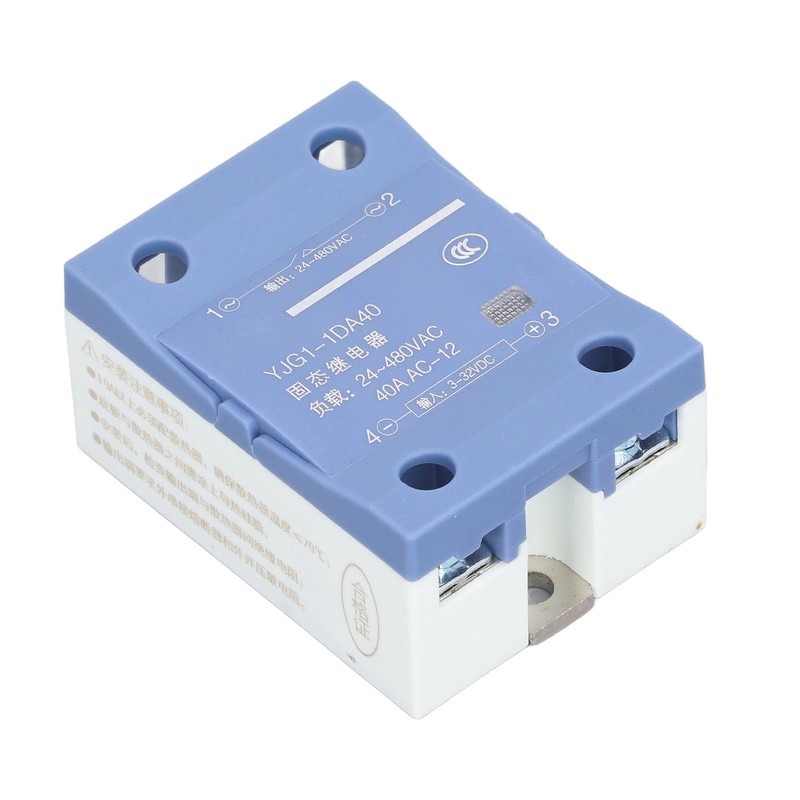 Solid State Relay 40A Single Phase DC 3‑32V Input AC